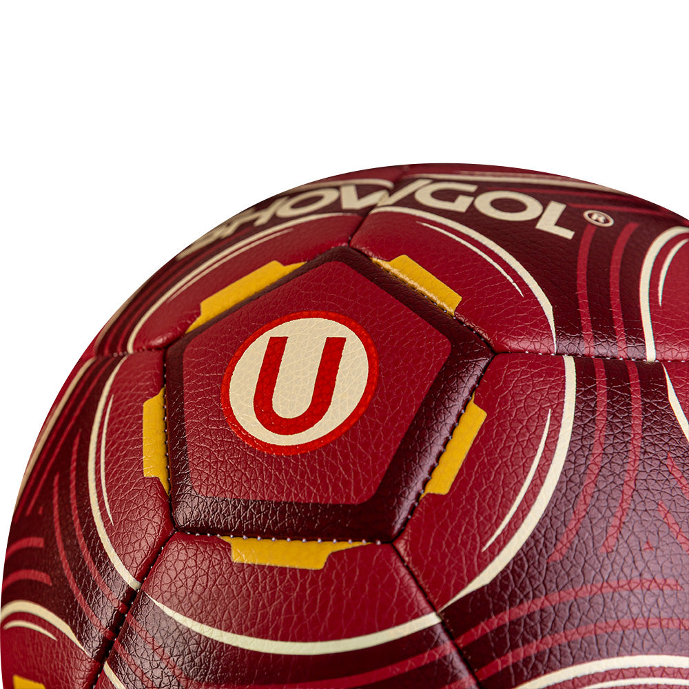 PELOTA UNIVERSITARIO FÚTBOL SHOWGOL – CUERO MATE GRANATE
