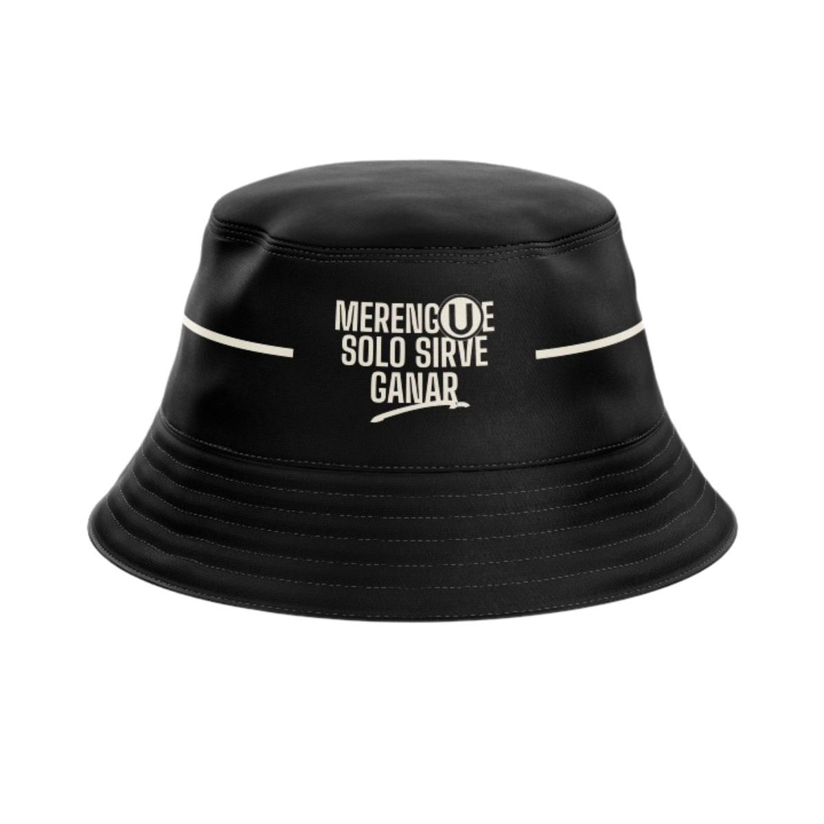 BUCKET HAT "MERENGUE SOLO SIRVE GANAR"