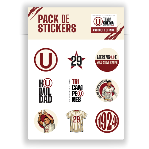 PACK DE STICKER UNIVERSITARIO 2026