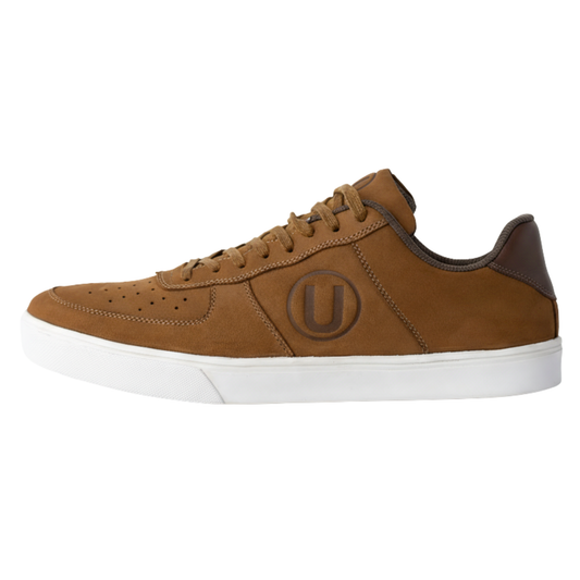 ZAPATILLA GARRA CREMA - MARRÓN