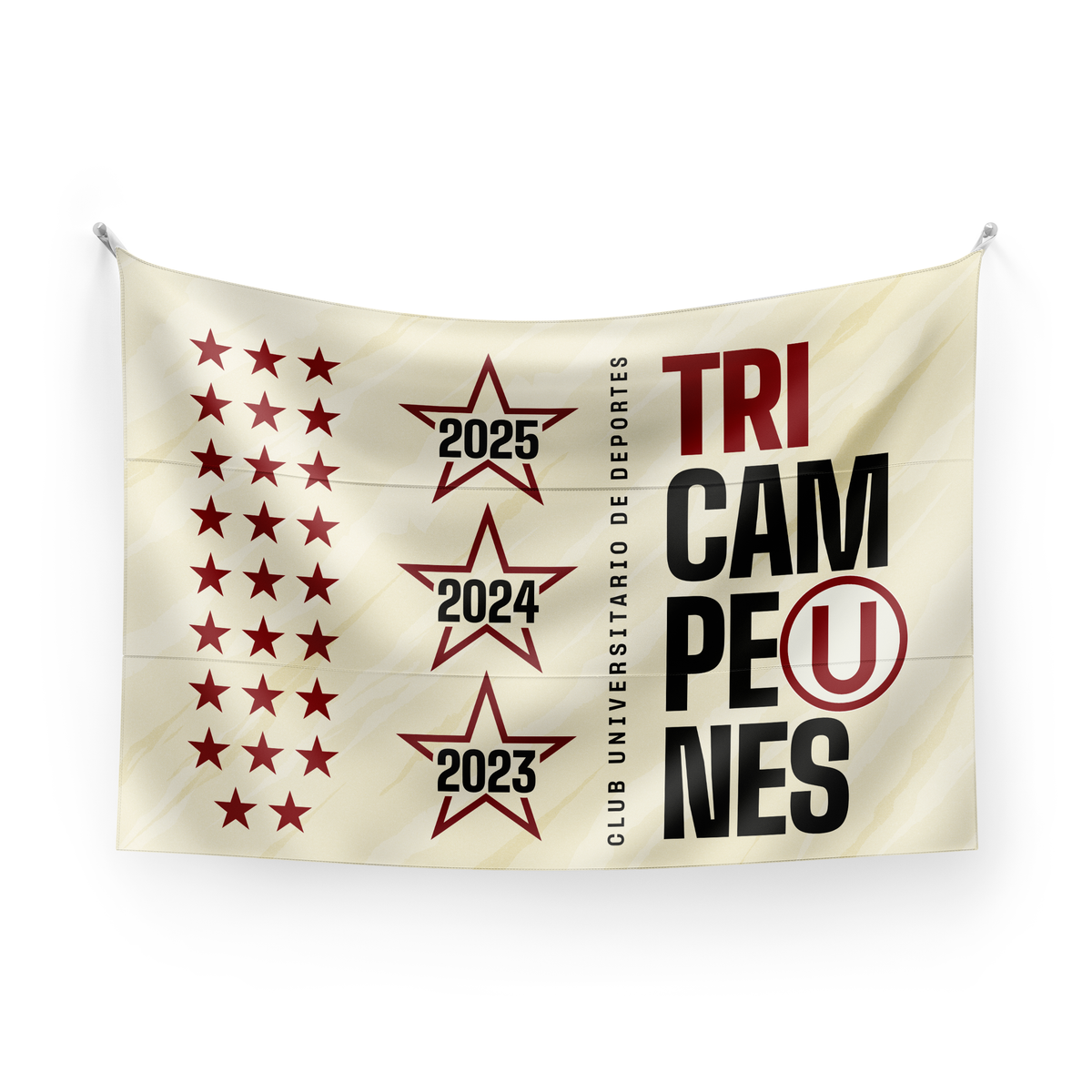 BANDERA TRICAMPEONES