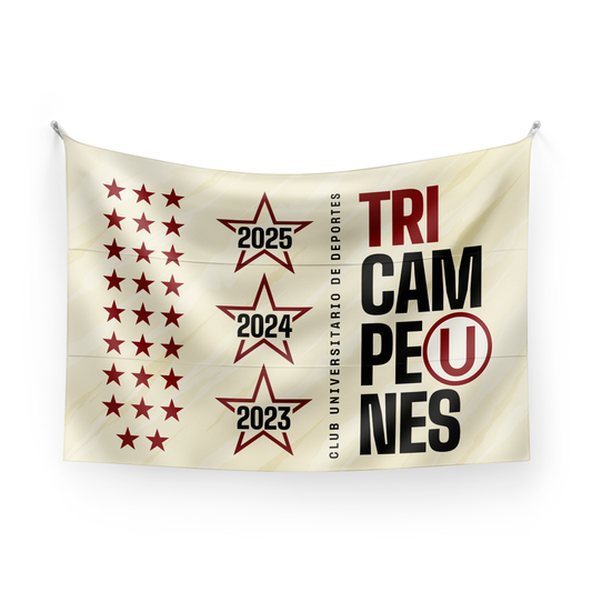 BANDERA TRICAMPEONES