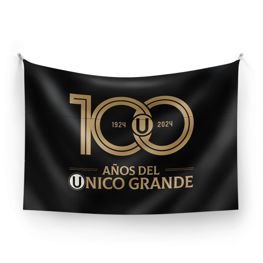 BANDEROLA 100 AÑOS NEGRO U