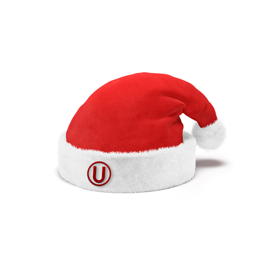 GORRA DE NAVIDAD LOGO UNIVERSITARIO