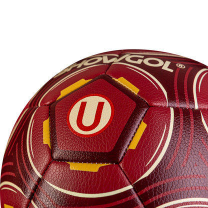 PELOTA UNIVERSITARIO FÚTBOL SHOWGOL – CUERO MATE GRANATE