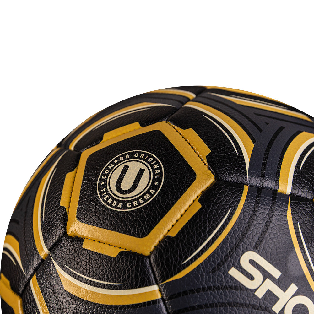 PELOTA UNIVERSITARIO FÚTBOL SHOWGOL – CUERO MATE NEGRO