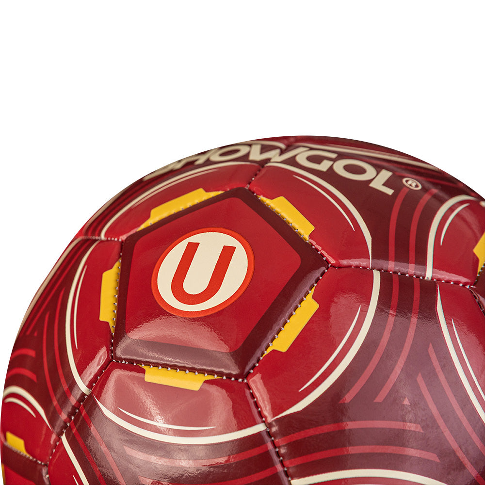 PELOTA UNIVERSITARIO FÚTBOL SHOWGOL – CUERO BRILLANTE GRANATE