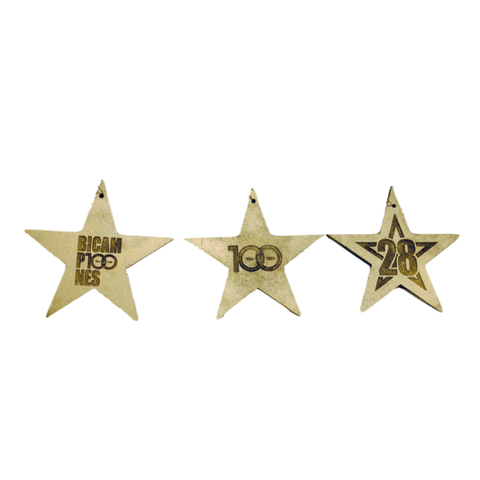 PACK DE 3 ESTRELLAS BICAMPEONES – UNIVERSITARIO 100 AÑOS